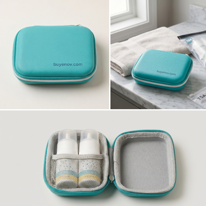 Protective Travel Storage Case | Holds 2 NOWONDER™ bottles (bottle not included)